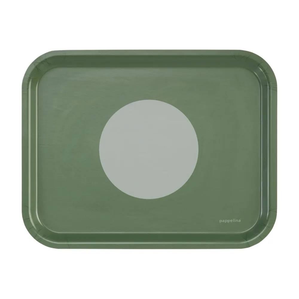 Pappelina, Bricka Vera Pop Medium Leaf (1 pc) 28 x 36 cm