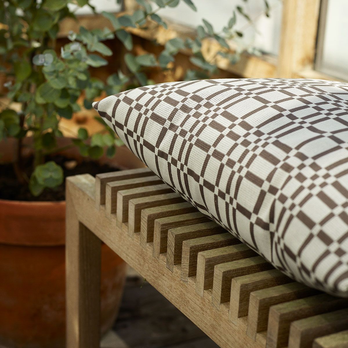 Cutter bænk 120 cm Teak