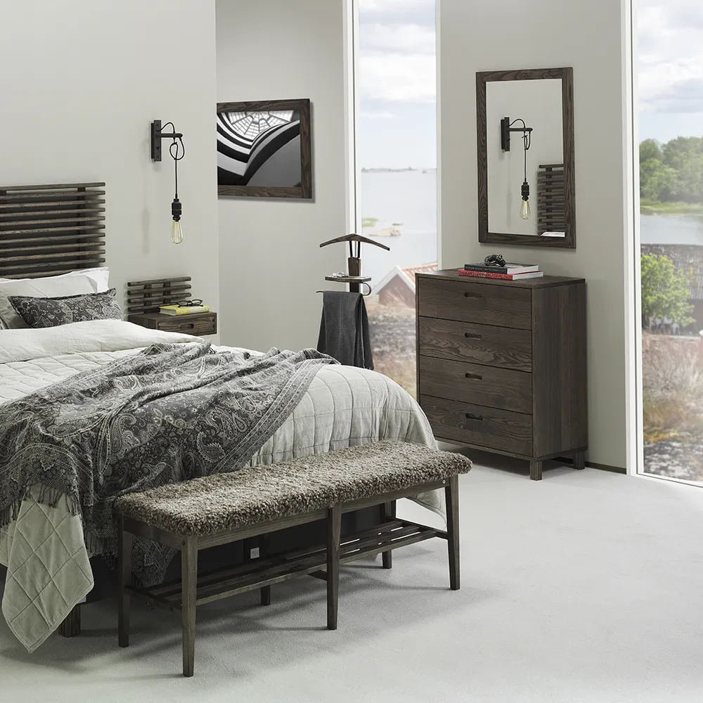 Leon Kommode Brun olieret ask