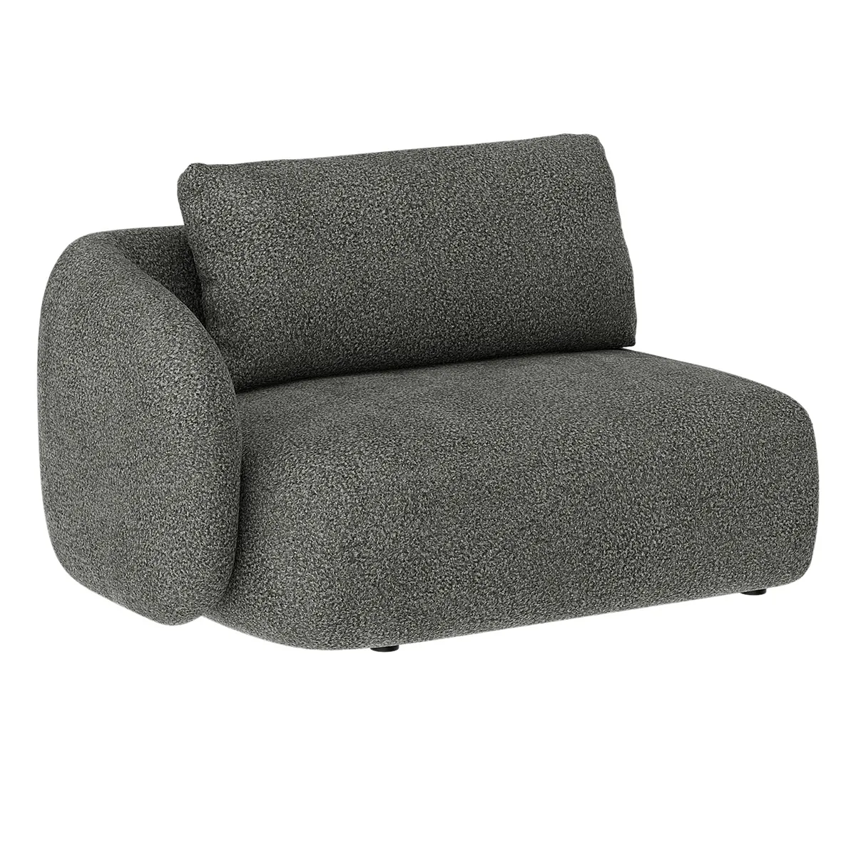 Artwood, Dixon 1,5-sæders sektion venstre Vega charcoal