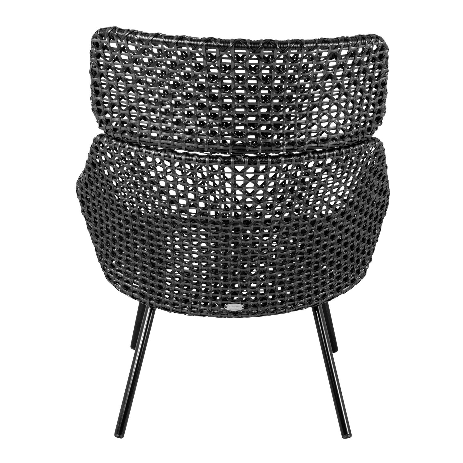 Vibe Lænestol Høj Sort