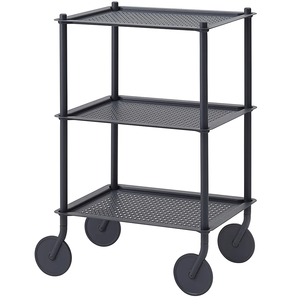 Flow Trolley, 3-layer fra Muuto Blue grey - Jacobsen Plus