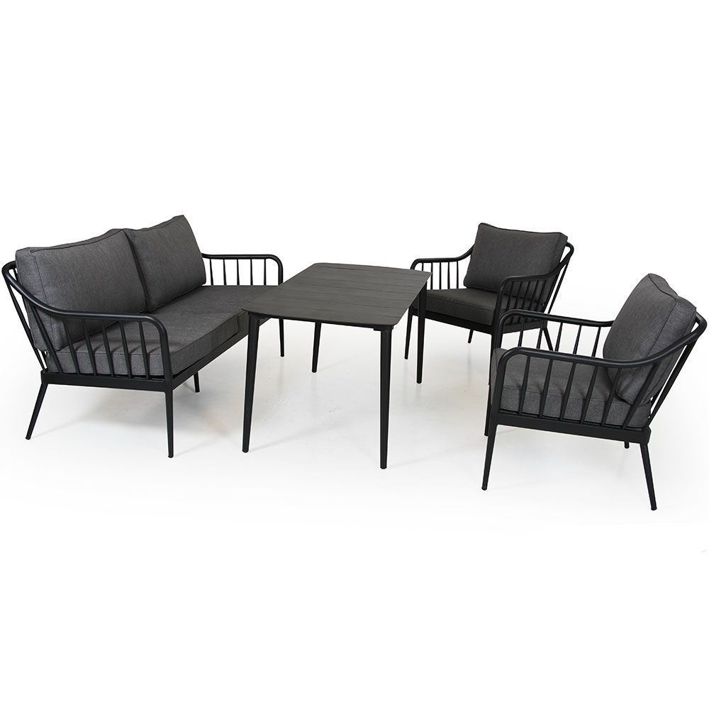 Coleville Sofa Sort Brafab