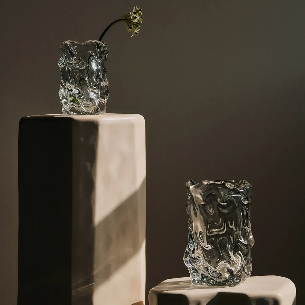 Mundblæst Vase Virelle H 18 cm