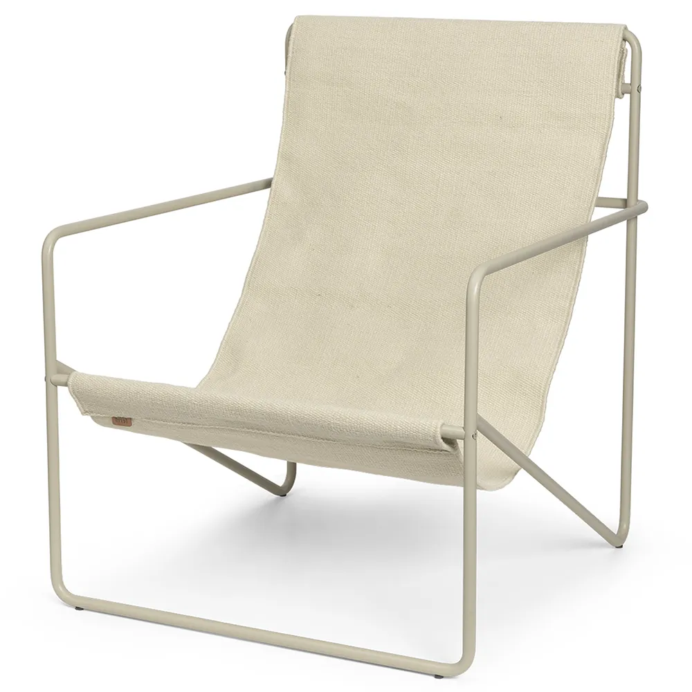 Ferm Living, Desert Lounge Lænestol Cashmere/Cloud