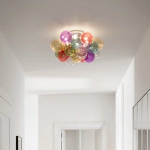 Brutto loft Ø50cm Multi (20 glasstykker)