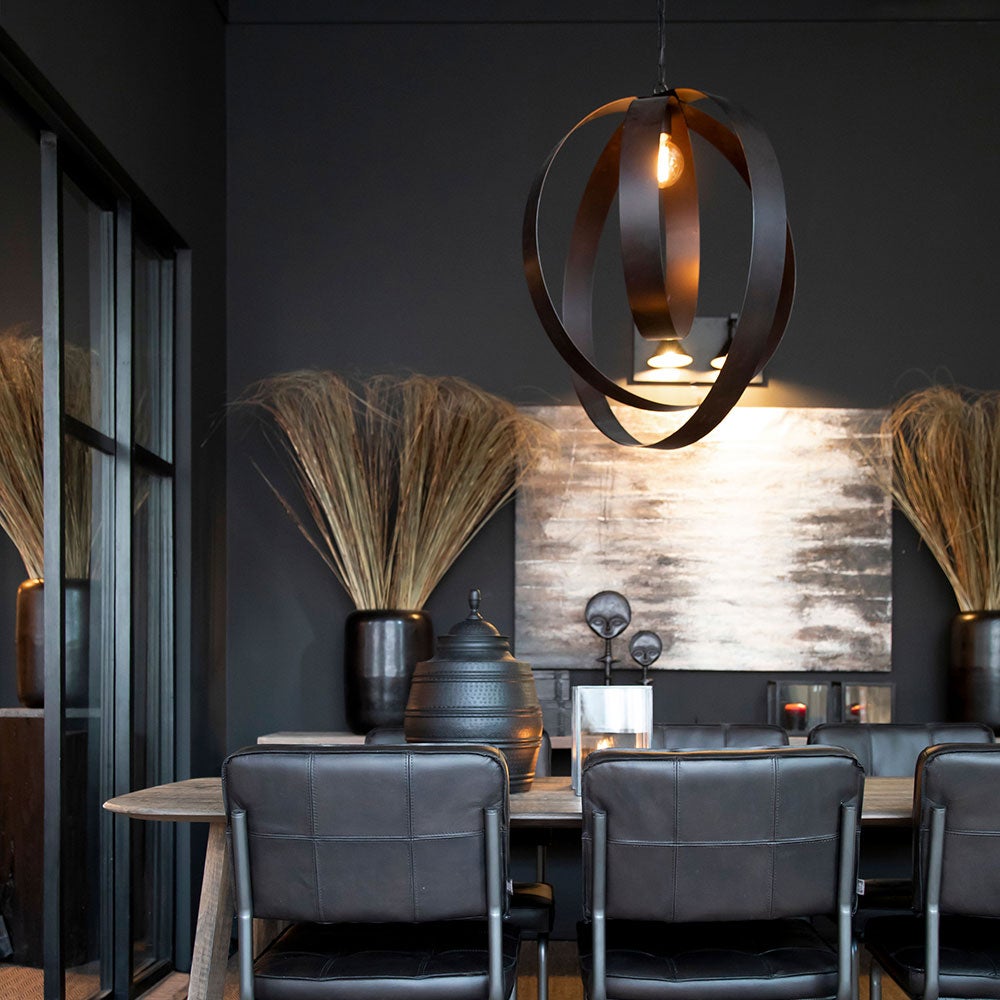 Circulo Loftslampe Sort Artwood