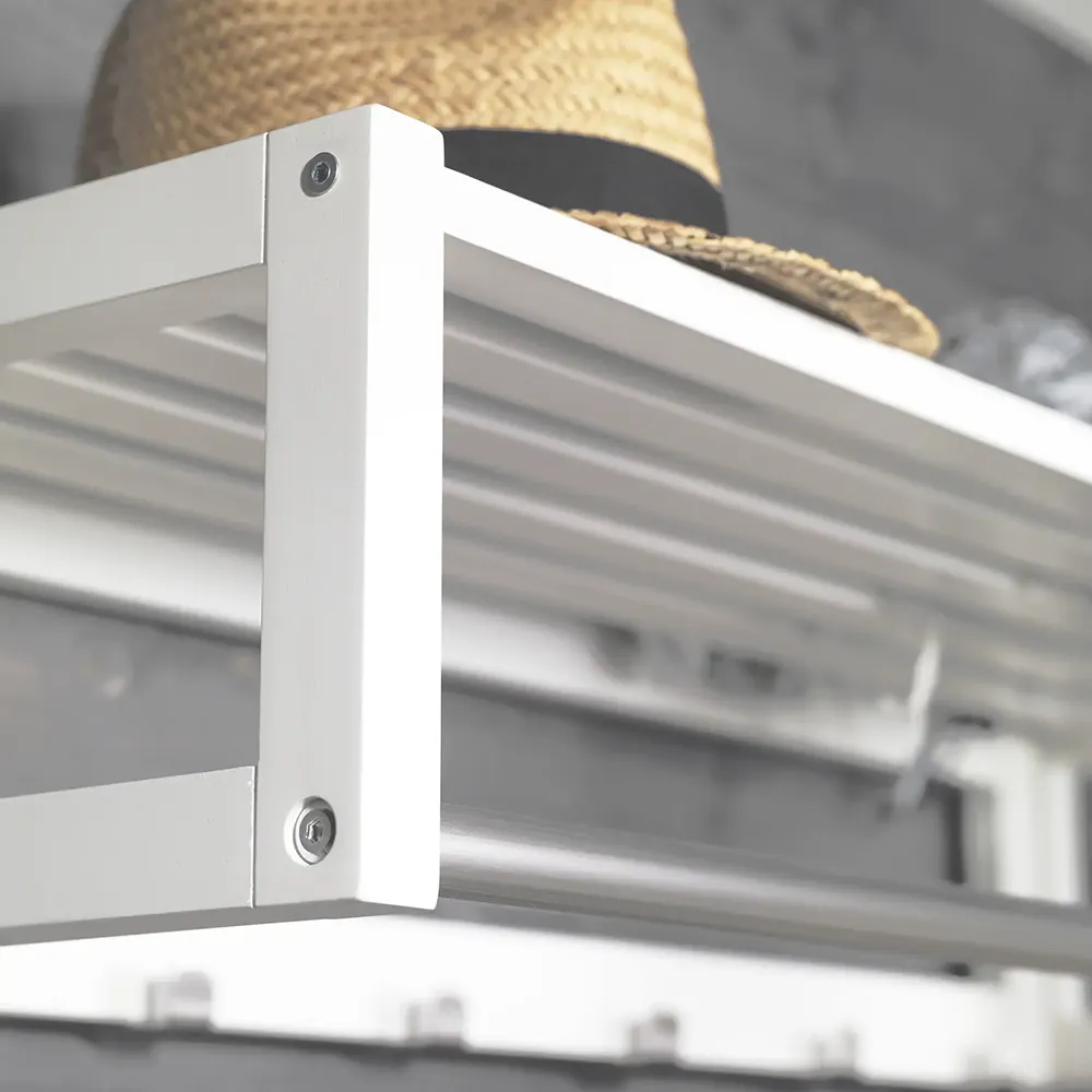 Confetti hattehylde 80x30 cm hvid