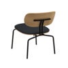 Curious Lounge Chair Eg/Sort Shadow