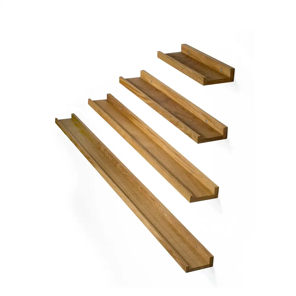 Zitti Billedhylde 30 cm i olieret eg