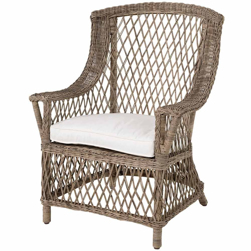 Estelle Lænestol Rattan Artwood