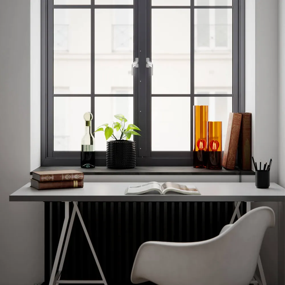 Flake bordlampe 30cm Konjac