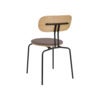 Curious Spisestol Eg/Sort Metal Monrose