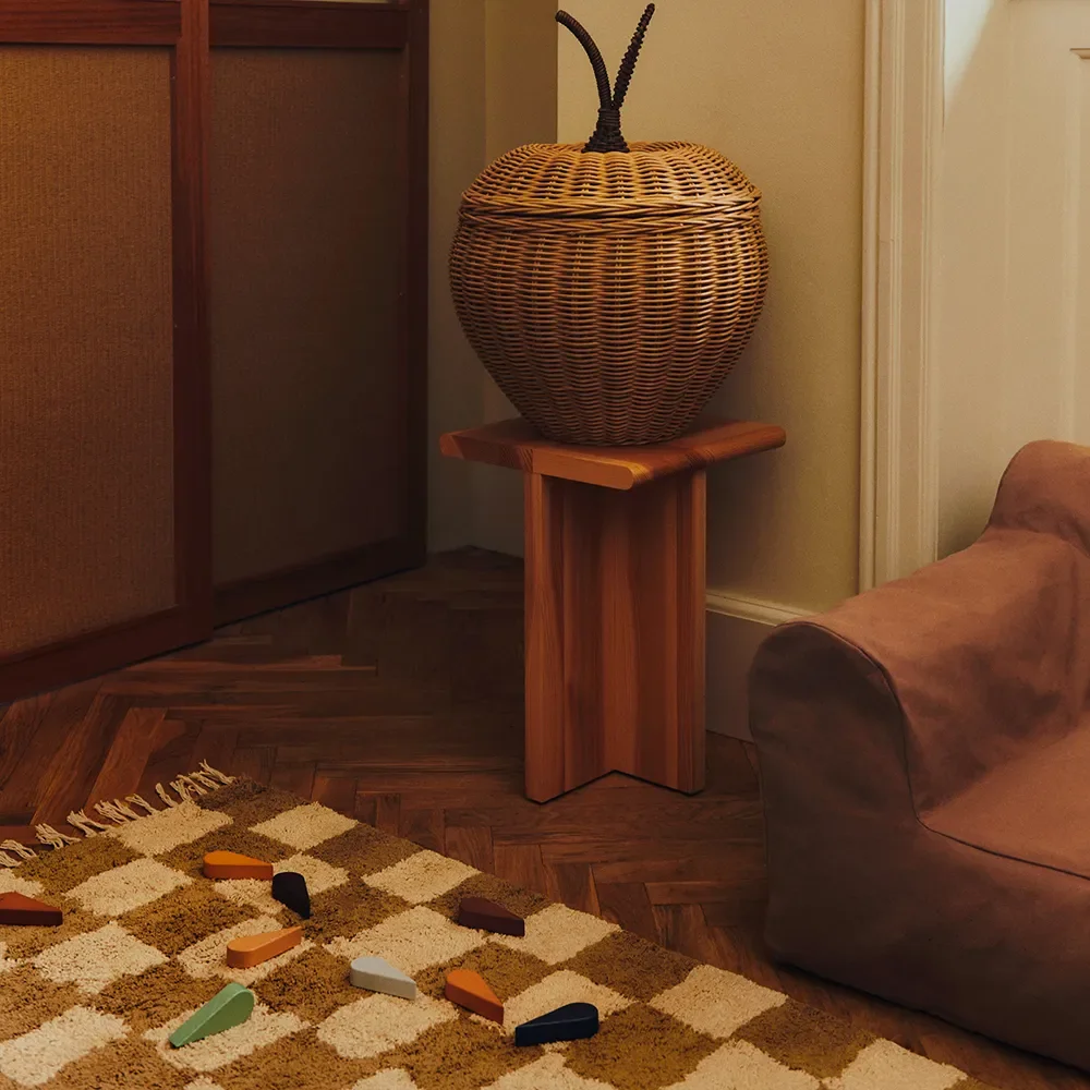 Vaskbar Tæppe Mara Tan