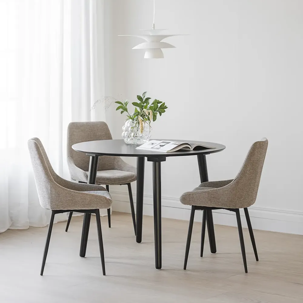 Sierra spisebordsstol beige stof