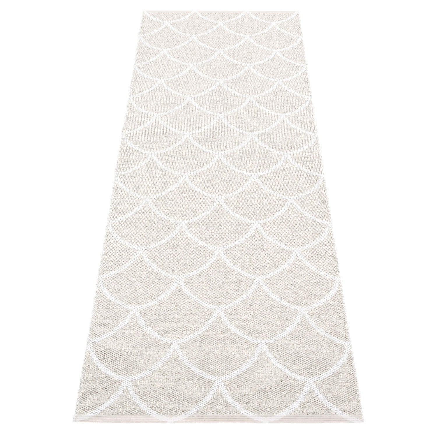 Pappelina, Kotte tæppe 70x225 cm fossil grey / white