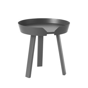 Around sofabord Ø45 cm- Anthracite 