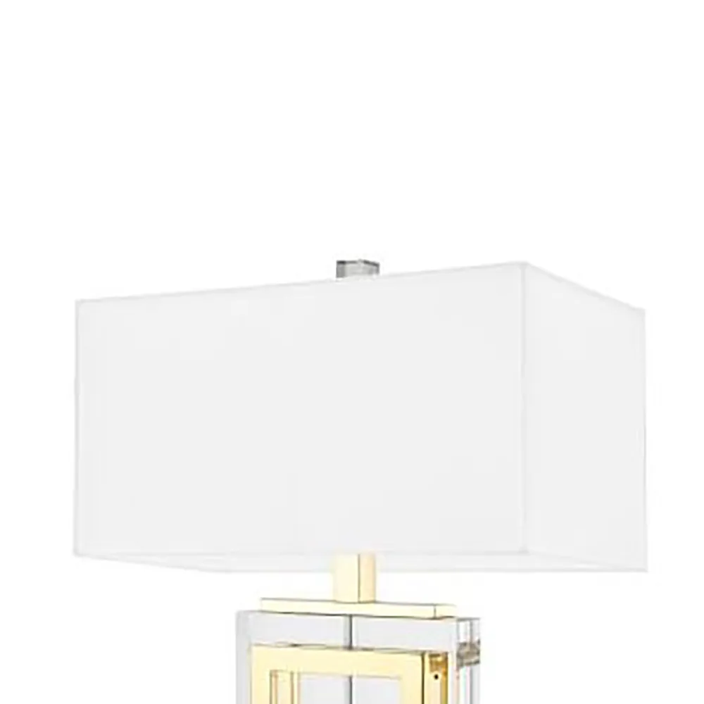 Bordlampe Arlington Crystal Guld