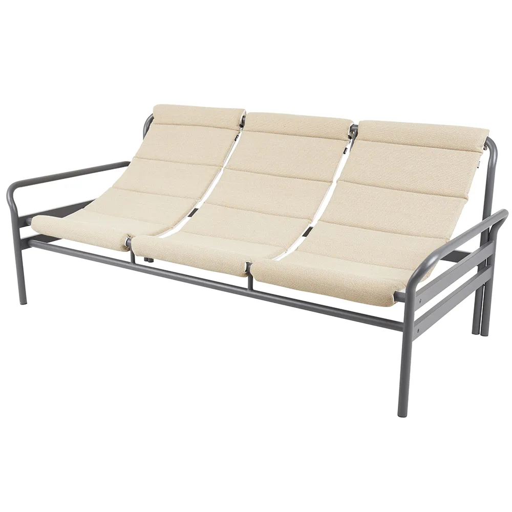 Sling 3-personers sofa Antracit/Barley