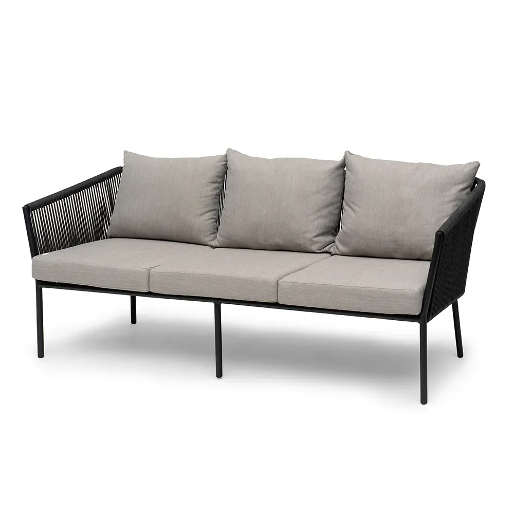 Lersund Sofa Sort/Grå