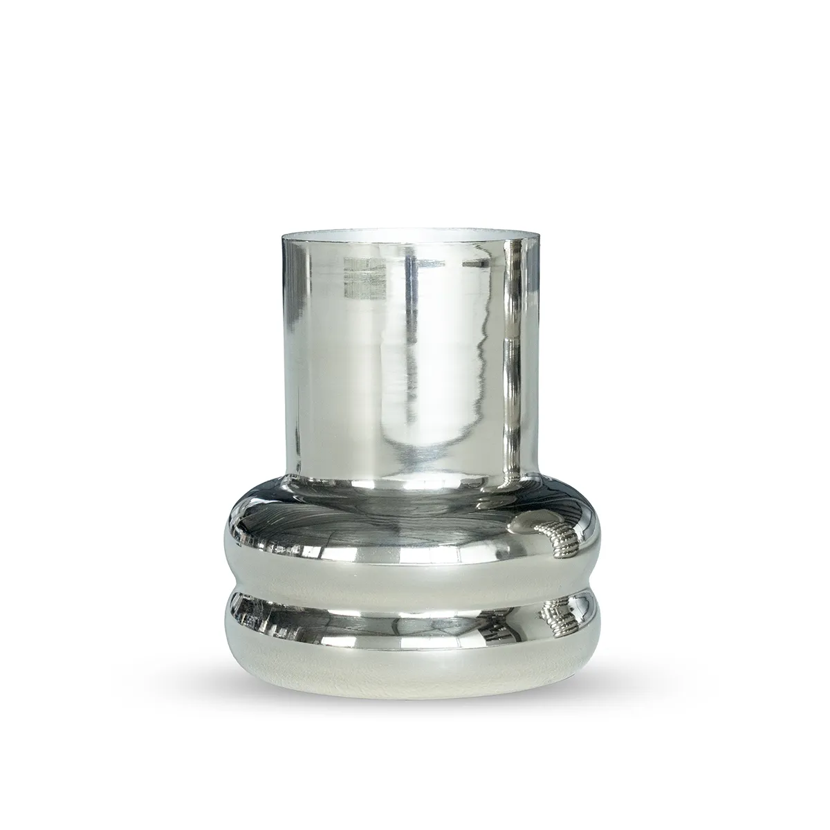 Håndlavet vase Chromeo Small Chrome H21 cm
