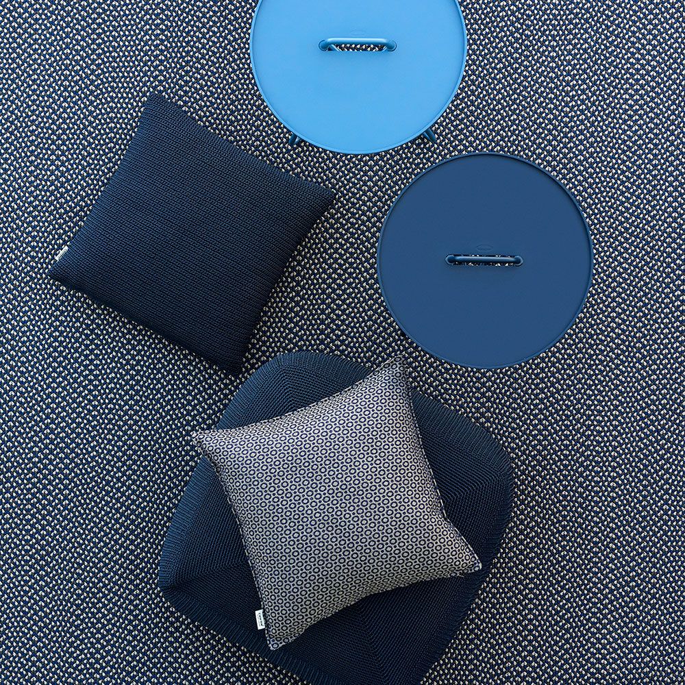 Divine pyntepude 50x50 cm Blue