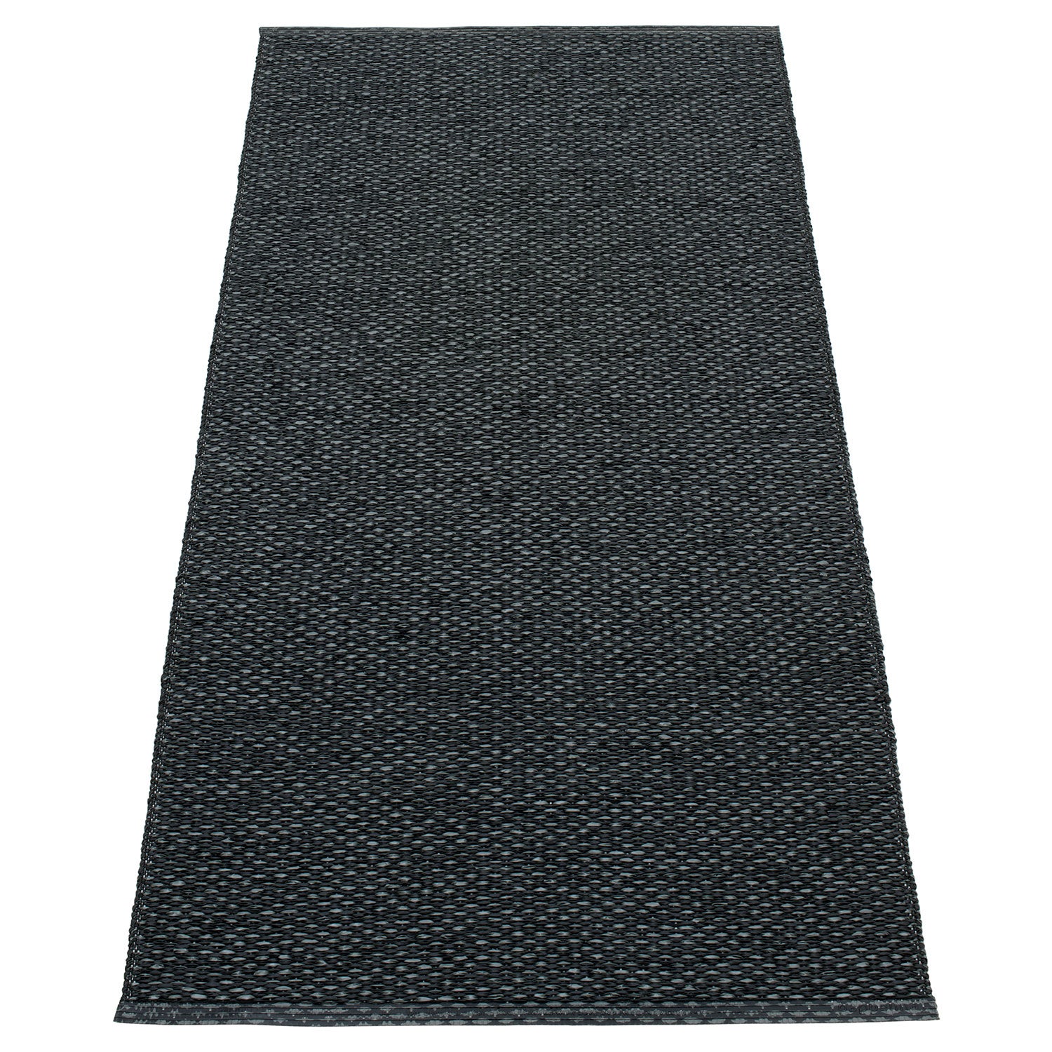 Pappelina, Svea tæppe 70x160 cm black metallic / black