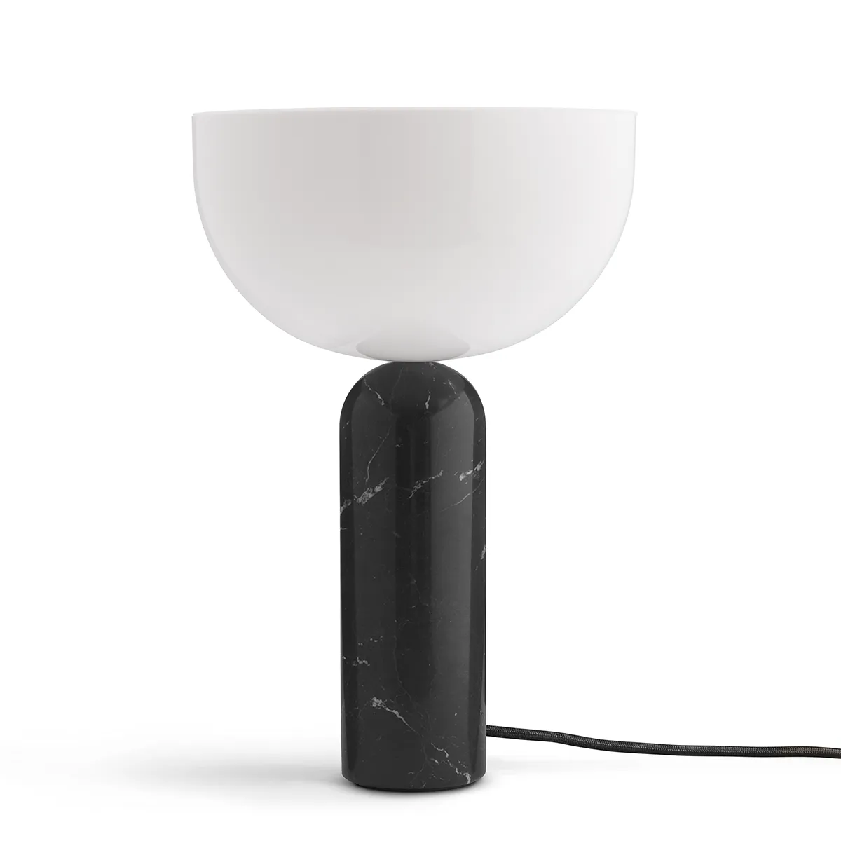 New Works, Kizu Bordlampe Large Sort Marble EU
