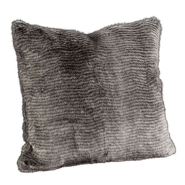 Artwood, Pudebetræk Leia Stripe Grey 60X60 Cm
