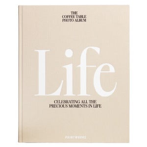 Fotoalbum- Life, Beige
