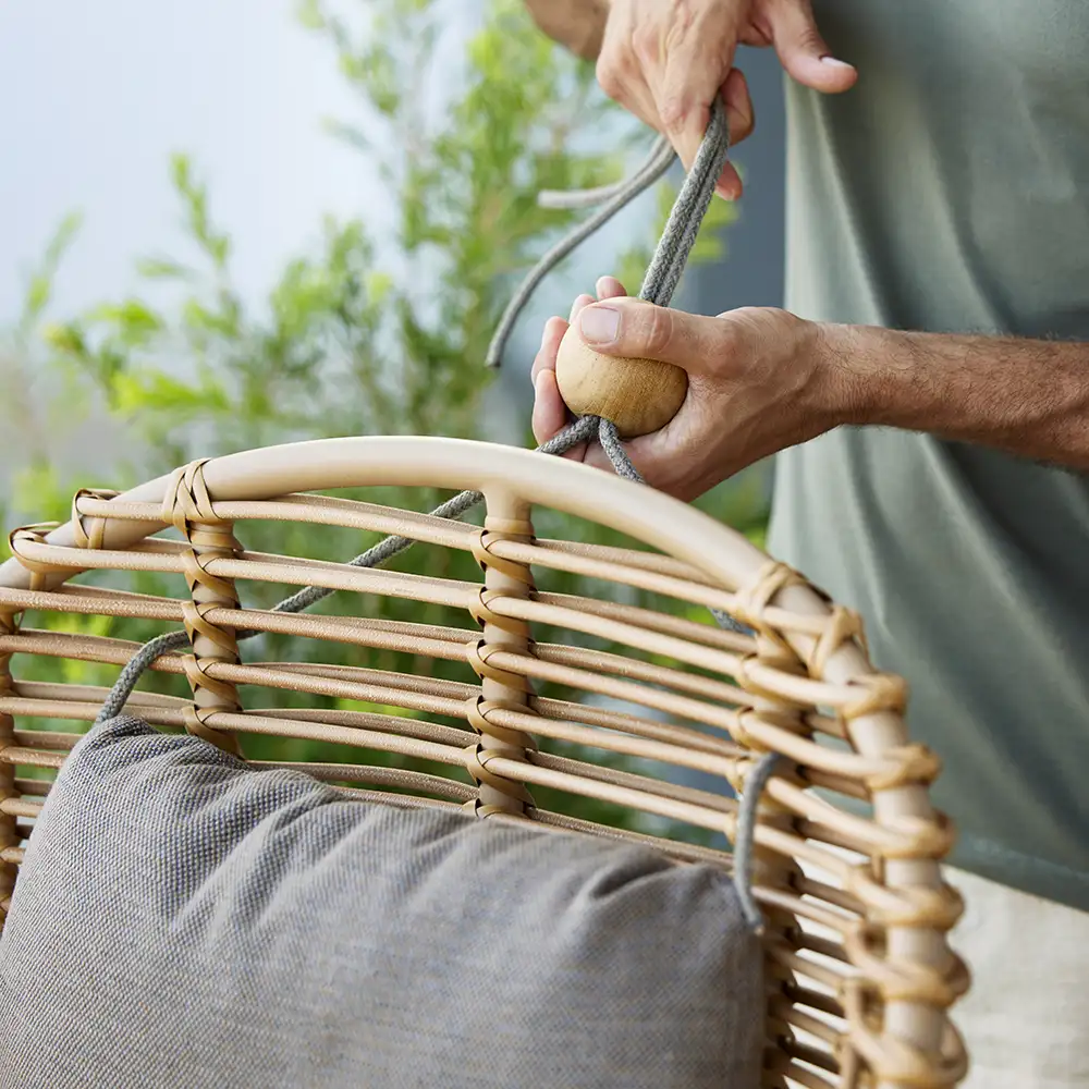 Hive nakkepude i Taupe