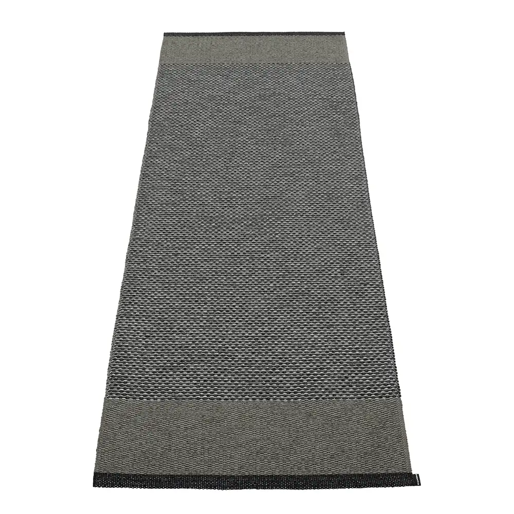 Pappelina, Edit tæppe 70x200 cm Black
