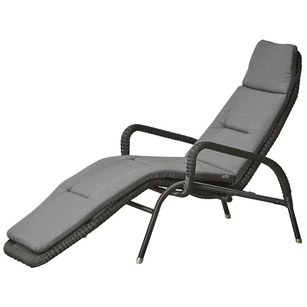 Sunrise pude til solstol grå