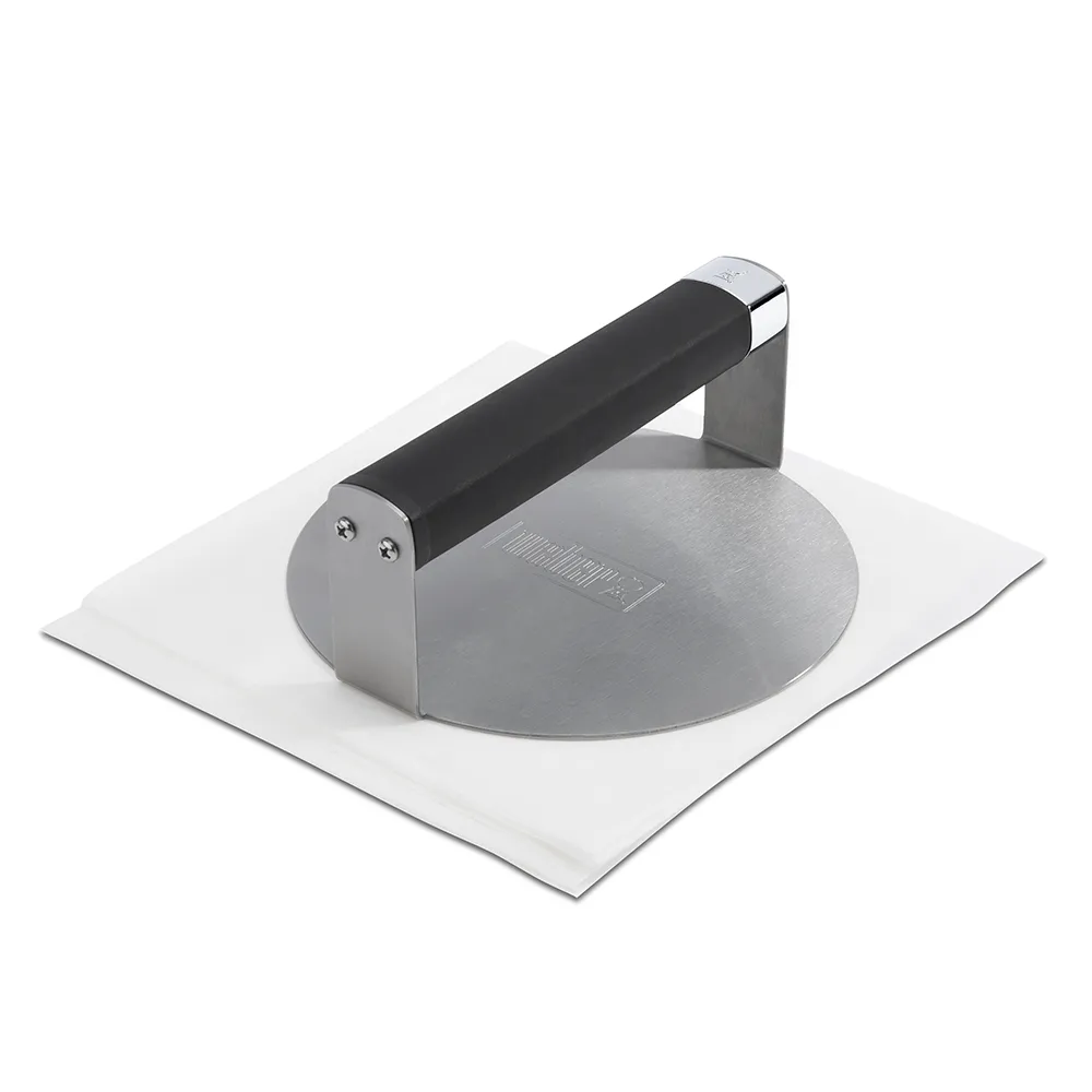 Weber, Hamburgerpresse stål