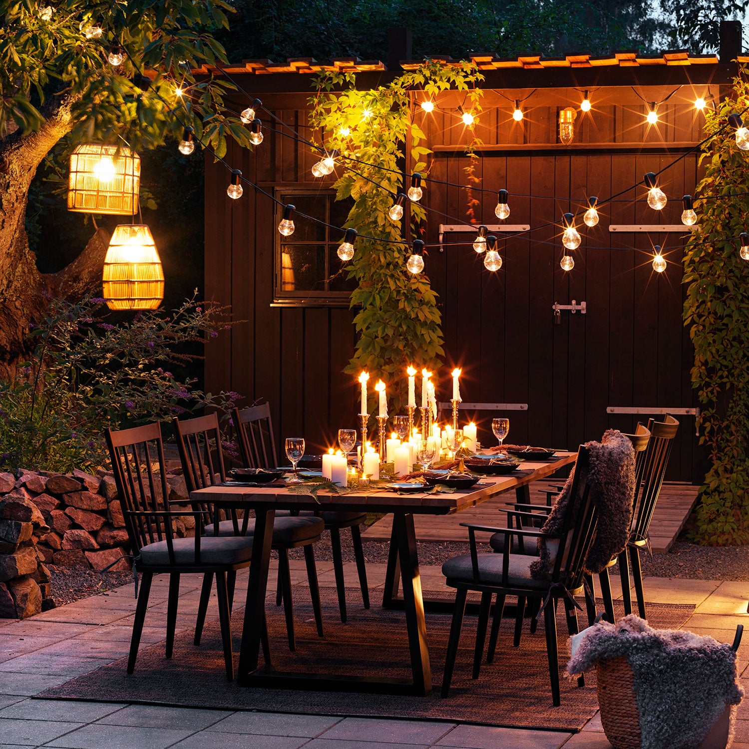 Laurion Spisebord 100x230 cm Teak/Sort