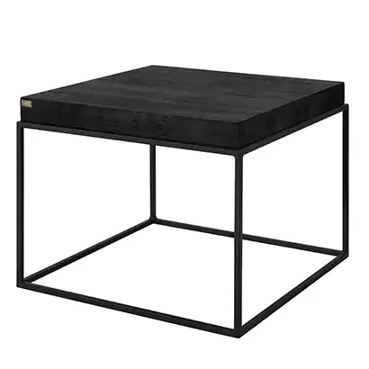 Sidebord Carlisle 65x65 cm Black Artwood