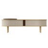 Audacious TV-bord Eg/White Sands