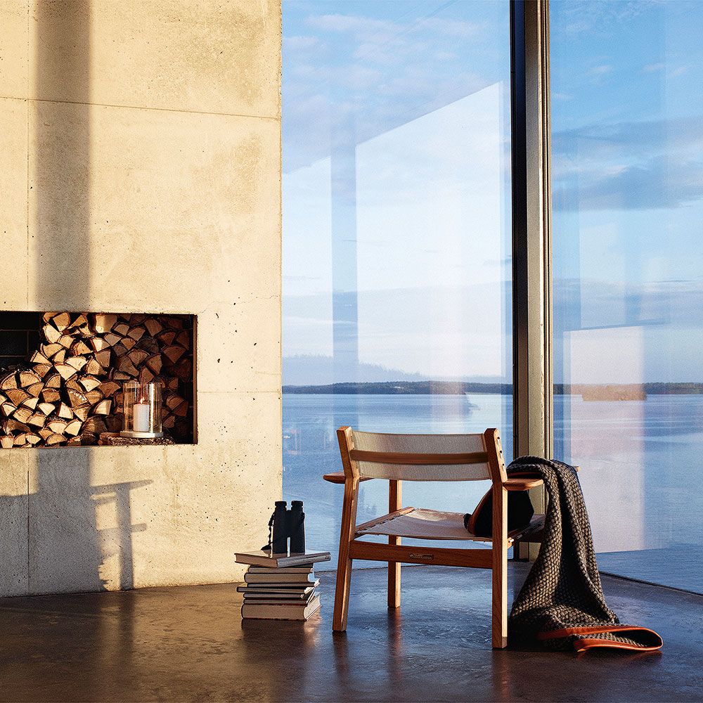 Djurö Sofabord 79 cm Teak Skargaarden