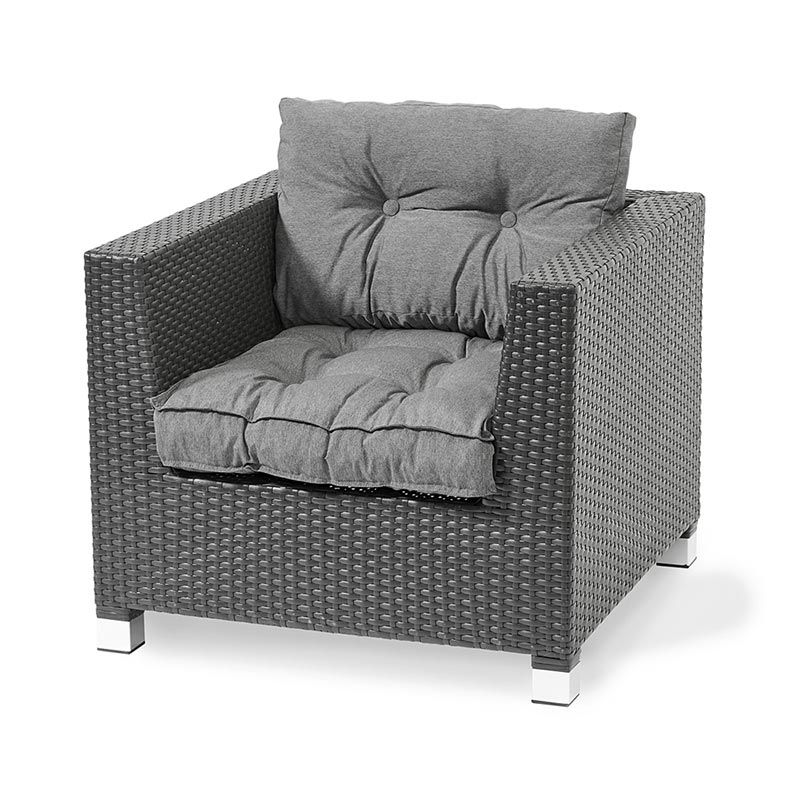 Romeo siddehynde B63-68 D63-68 cm Betonggrå