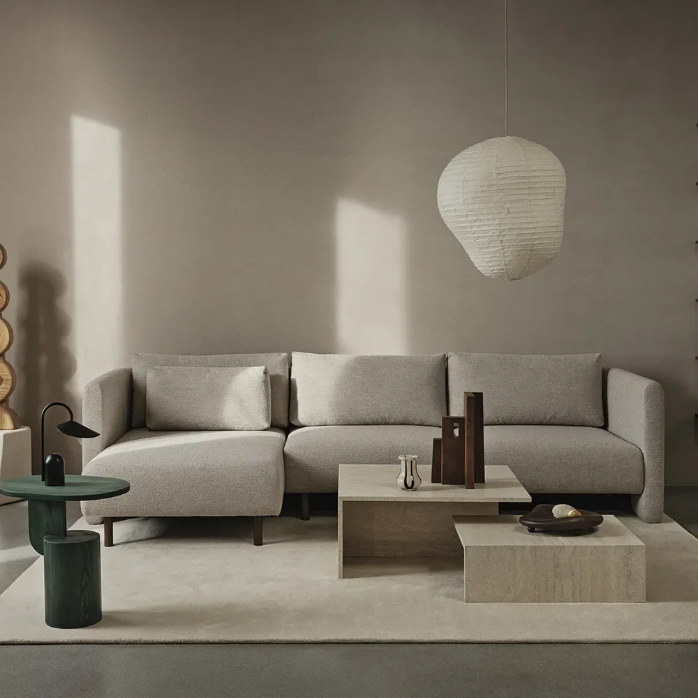 Kurbis Lampeskærm 80 cm Natural