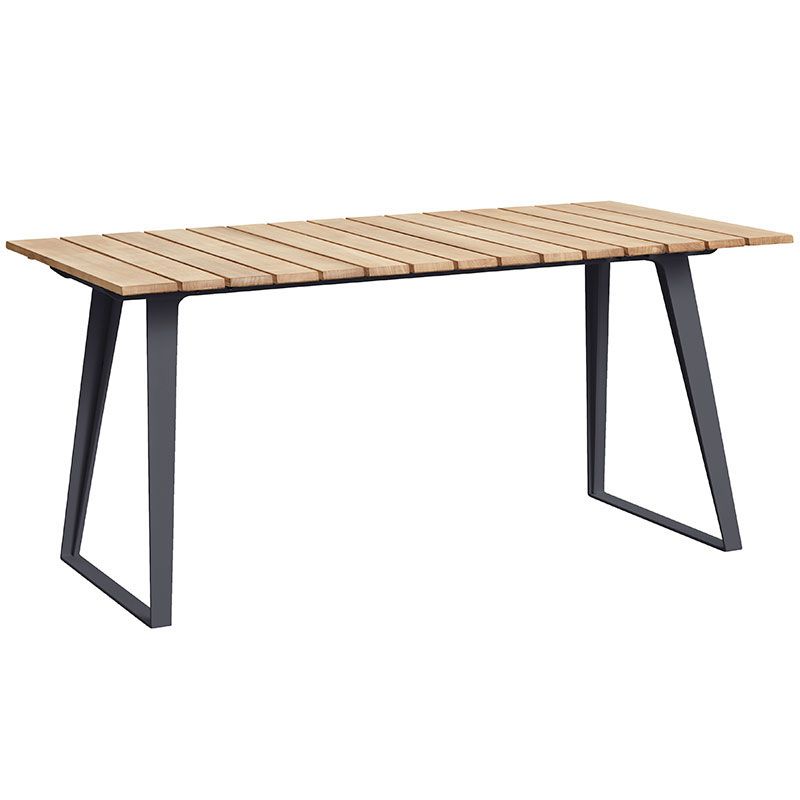 Cane-line, Copenhagen spisebord 160/243 x 84 cm lavagrå