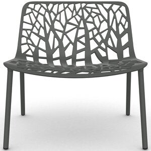 Forest loungelænestol Metallic Grey 