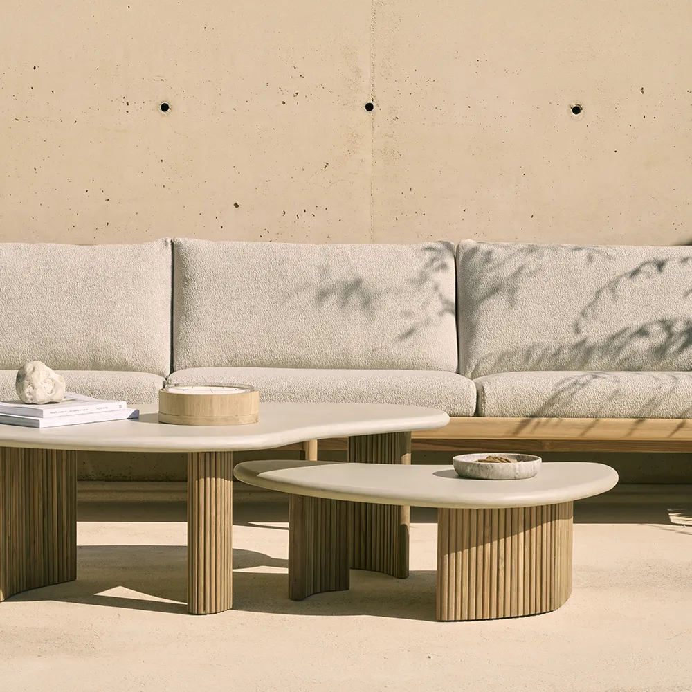 Boomerang outdoor Sofabord 126x74 cm