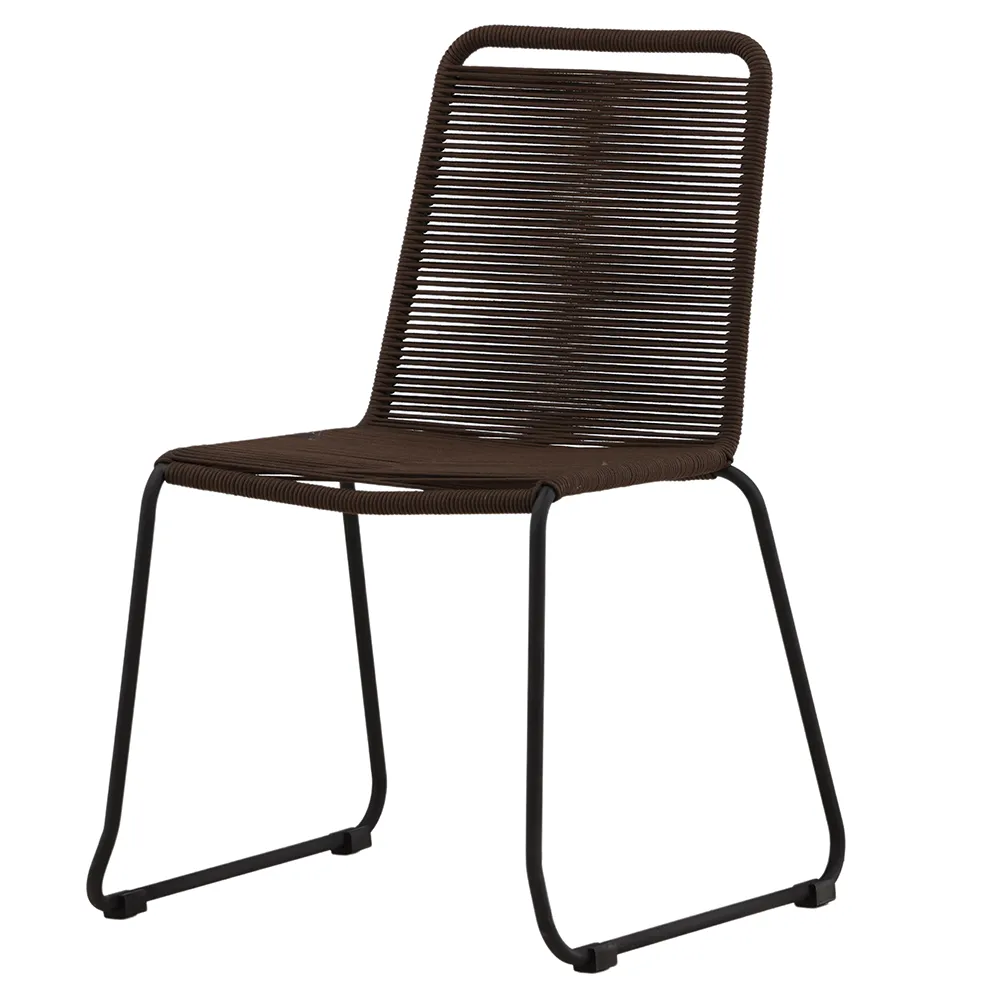 Venture Design Lindos spisebordsstol brun 2-pak