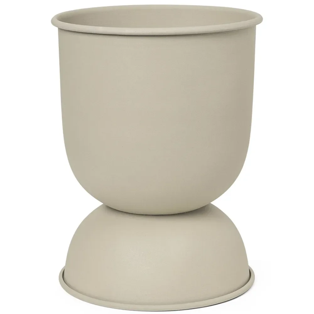 Ferm Living Hourglass krukke extra small Ø21 cm Cashmere
