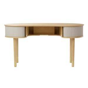 Audacious Skrivebord Eg/White Sands