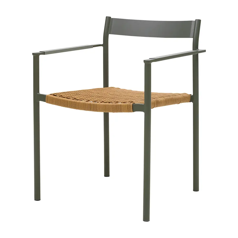 DK stolen nordic green - Havestole > Havestole stabelbare - Brafab - Enggården Havemøbler