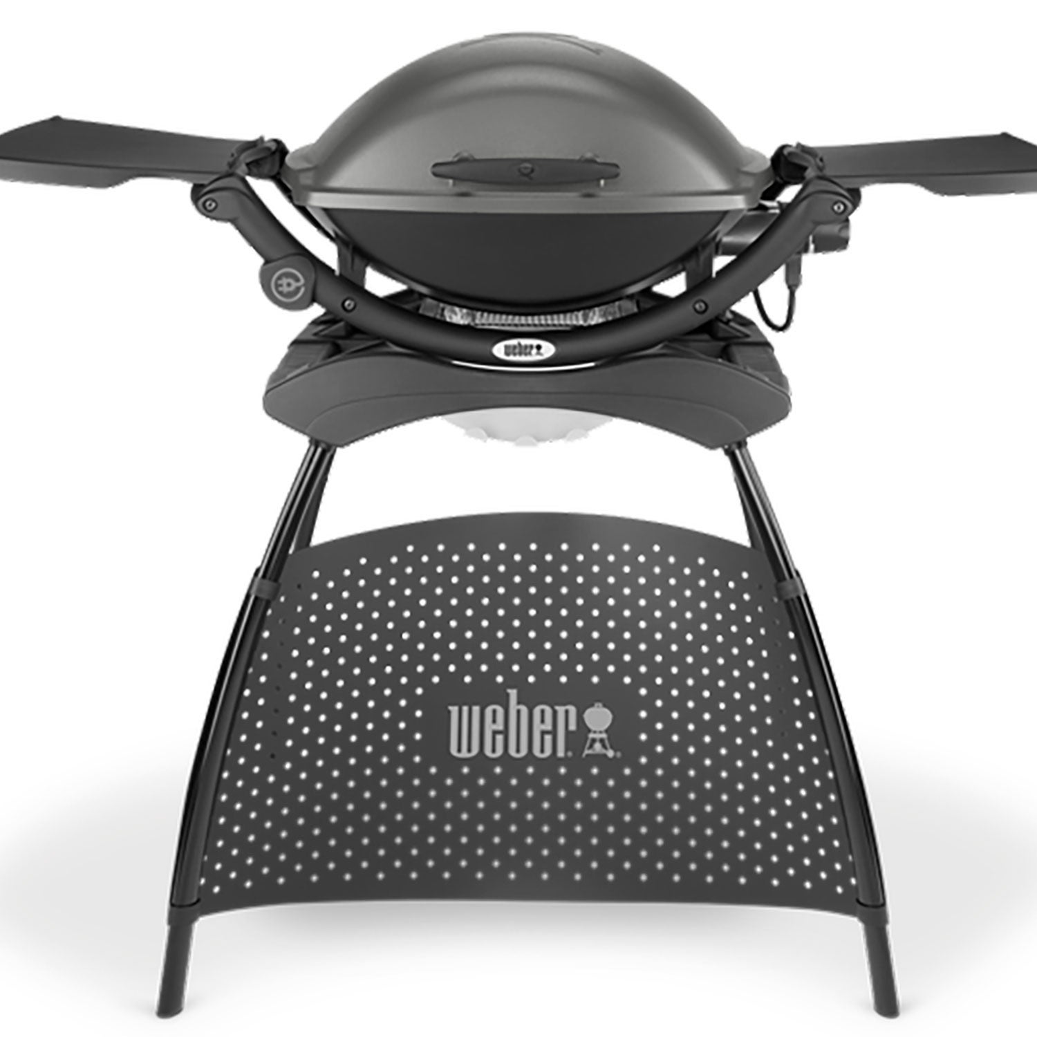 Weber, Q2400 Elgrill Med Stativ Mørkegrå Weber