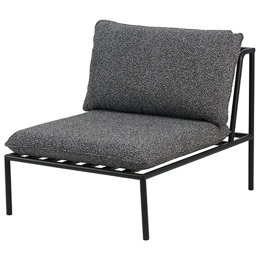 Brafab, Collier midterste sektion Sort / Teddy black