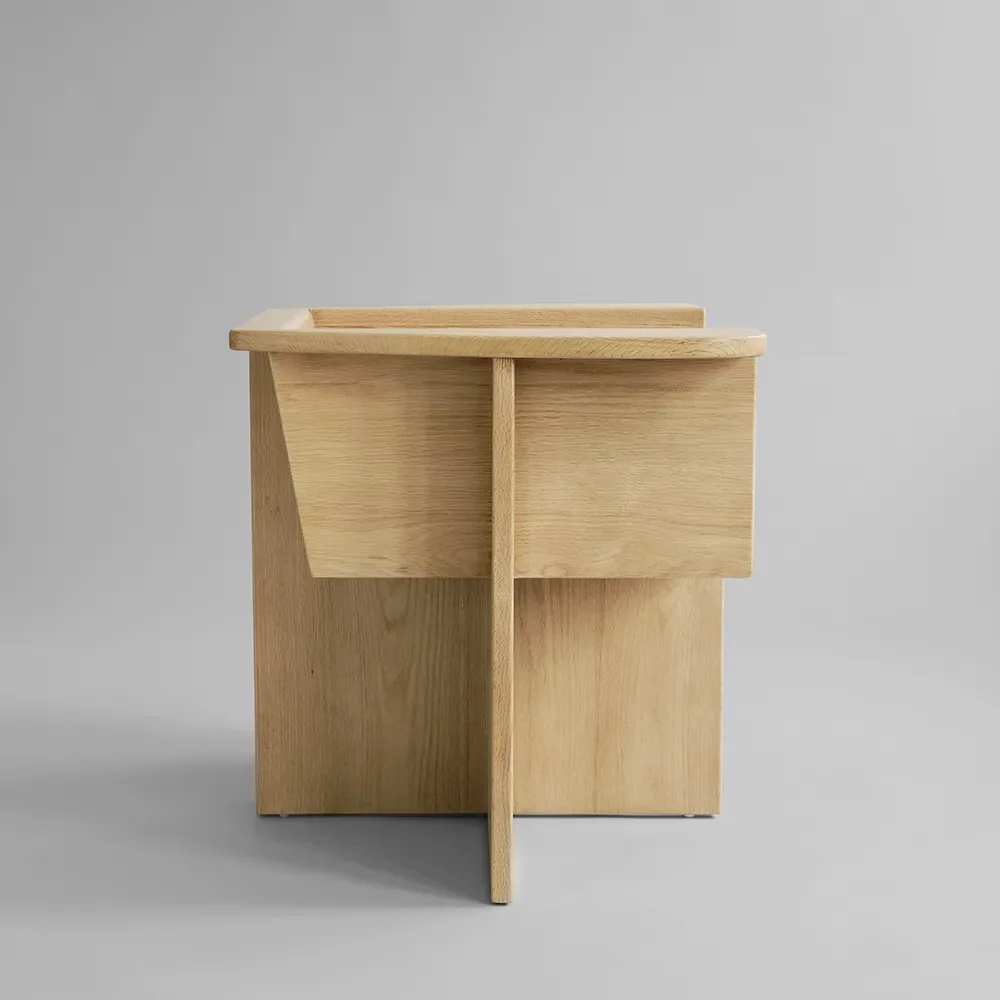 Brutus Lounge Chair - Naturlig Eg